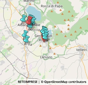 Mappa 00045 Genzano di Roma RM, Italia (3.07267)