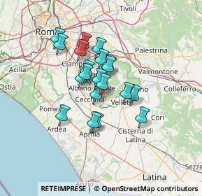 Mappa 00045 Genzano di Roma RM, Italia (10.544)