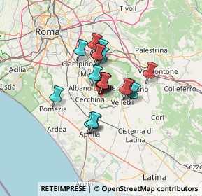 Mappa 00045 Genzano di Roma RM, Italia (9.027)