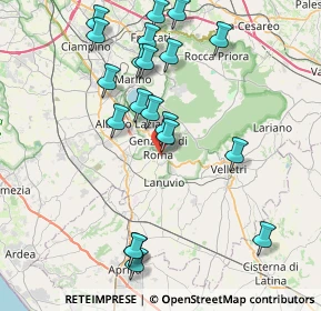 Mappa 00045 Genzano di Roma RM, Italia (8.9675)