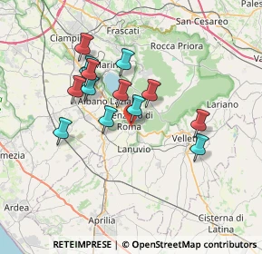 Mappa 00045 Genzano di Roma RM, Italia (6.515)