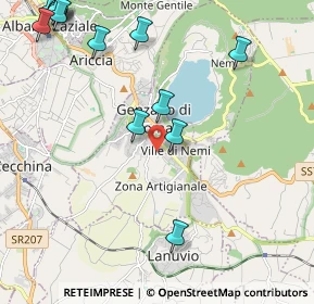 Mappa 00045 Genzano di Roma RM, Italia (3.07786)