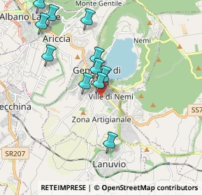 Mappa Via Calabria, 00045 Genzano di Roma RM, Italia (2.05182)