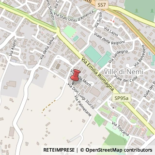 Mappa Via Don Luigi Sturzo, 13, 00045 Genzano di Roma, Roma (Lazio)