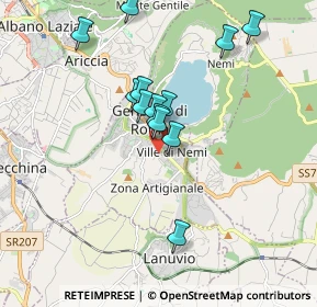 Mappa Via Don Luigi Sturzo, 00045 Genzano di Roma RM, Italia (1.68692)
