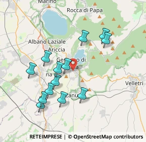 Mappa Via Don Luigi Sturzo, 00045 Genzano di Roma RM, Italia (3.88077)