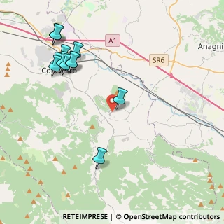 Mappa Contrada Legato, 00030 Gavignano RM, Italia (5.115)