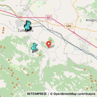 Mappa Contrada Legato, 00030 Gavignano RM, Italia (5.02)