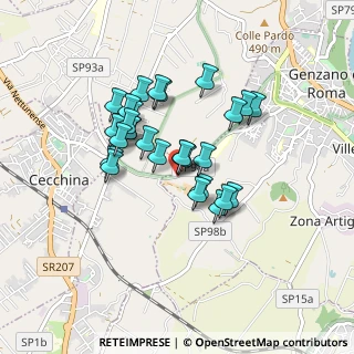 Mappa SP  Genzano - Cecchina Km 2+070 N. Snc, 00045 Genzano di Roma RM, Italia (0.71786)