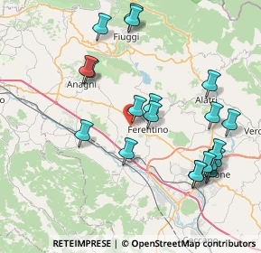 Mappa Via Giovina Tofe Morolo, 03013 Ferentino FR, Italia (9.0485)