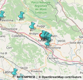 Mappa Via Giovina Tofe Morolo, 03013 Ferentino FR, Italia (18.69231)