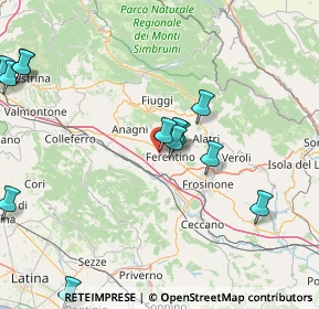 Mappa Via Giovina Tofe Morolo, 03013 Ferentino FR, Italia (21.52857)