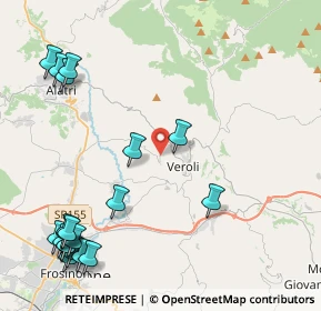 Mappa Contrada Casalotto, 03029 Veroli FR, Italia (6.2305)