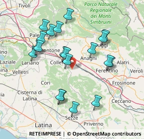 Mappa Contrada Lepericchio, 00030 Gavignano RM, Italia (15.879)