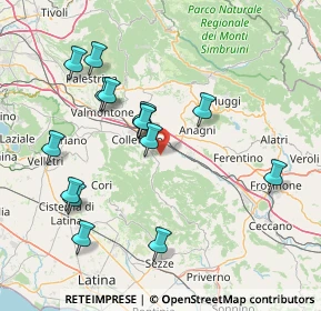 Mappa Contrada Lepericchio, 00030 Gavignano RM, Italia (16.47533)