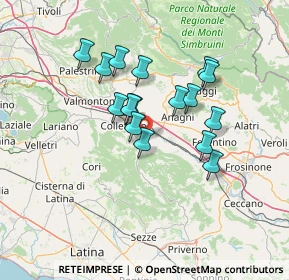 Mappa Contrada Lepericchio, 00030 Gavignano RM, Italia (12.0675)