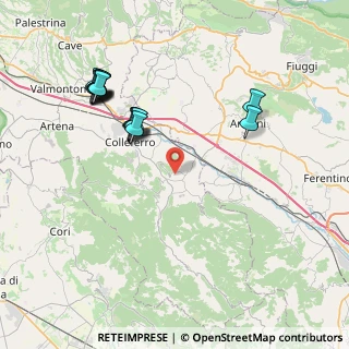 Mappa Contrada Lepericchio, 00030 Gavignano RM, Italia (9.08267)