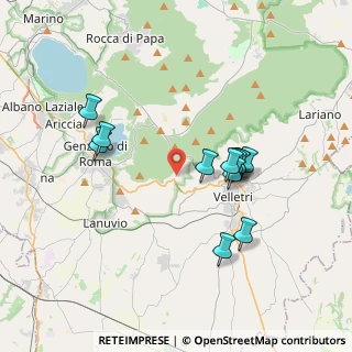 Mappa Colle La Noce, 00030 San cesareo RM, Italia (3.5875)