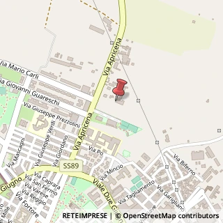 Mappa Via Apricena, 463, 71016 San Severo, Foggia (Puglia)