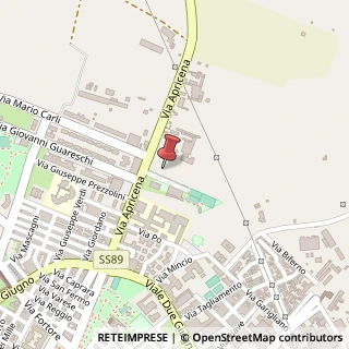 Mappa Via Apricena, 5, 71016 San Severo, Foggia (Puglia)