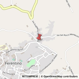 Mappa Via Casilina Sud, Km 80, 03013 Ferentino, Frosinone (Lazio)