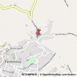 Mappa Viale Guglielmo Marconi, 102, 03013 Ferentino FR, Italia, 03013 Ferentino, Frosinone (Lazio)