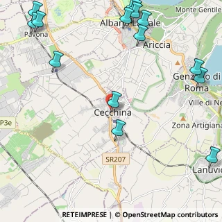 Mappa Via Friuli, 00041 Albano Laziale RM, Italia (3.404)