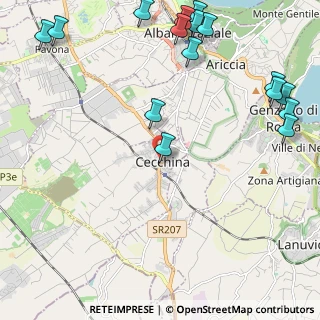 Mappa Via Friuli, 00041 Albano Laziale RM, Italia (3.2425)