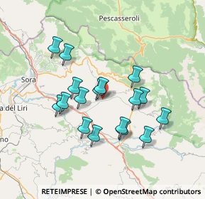 Mappa Via Santa Poppa, 03041 Alvito FR, Italia (6.56294)