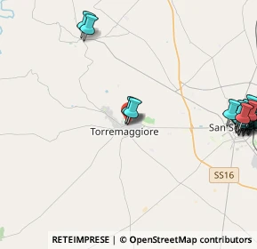 Mappa Via della Fontana, 71017 Torremaggiore FG, Italia (6.418)
