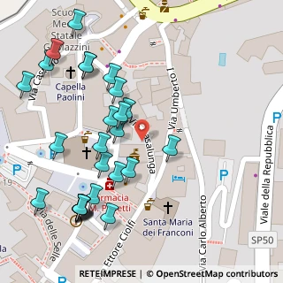 Mappa Piazza Plebiscito, 03029 Veroli FR, Italia (0.07037)