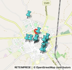Mappa Via dei Mille, 71016 San Severo FG, Italia (0.67353)