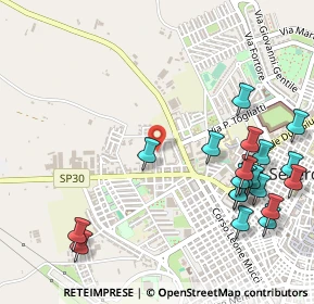 Mappa Snc Via Abate Eugenio De Palma, 71016 San Severo FG, Italia (0.6915)