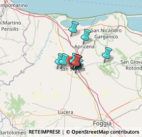 Mappa Snc Via Abate Eugenio De Palma, 71016 San Severo FG, Italia (5.31)