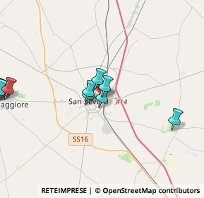 Mappa Via San Bernardino, 71016 San Severo FG, Italia (4.78727)