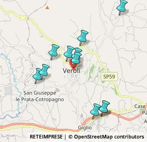 Mappa Via lega ernica, 03029 Veroli FR, Italia (1.92364)