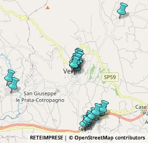 Mappa Via lega ernica, 03029 Veroli FR, Italia (2.073)