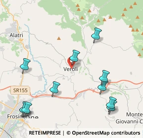 Mappa Via lega ernica, 03029 Veroli FR, Italia (5.43182)
