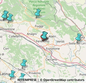 Mappa Piazza dell'Ospizio, 03013 Ferentino FR, Italia (22.36364)