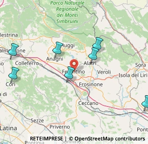 Mappa Piazza dell'Ospizio, 03013 Ferentino FR, Italia (27.54909)
