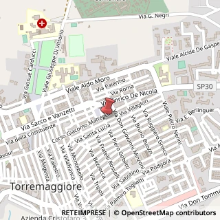 Mappa Via Piero Gobetti, 06, 71017 Torremaggiore, Foggia (Puglia)