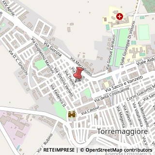 Mappa Via G. Oberdan, 43, 71017 Torremaggiore, Foggia (Puglia)