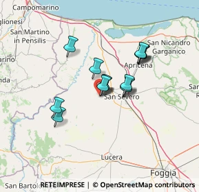 Mappa Via Trento, 71017 Torremaggiore FG, Italia (10.65714)