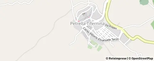Mappa Petrella Tifernina