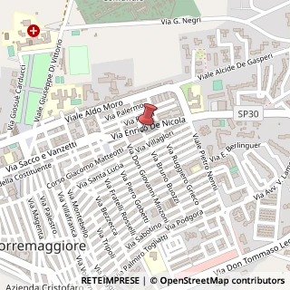 Mappa Via B. Buozzi, 4, 71017 Torremaggiore, Foggia (Puglia)