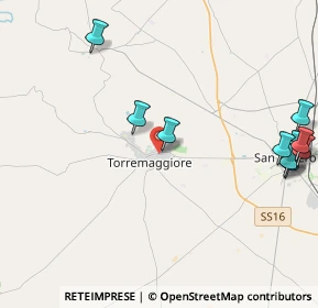 Mappa Via Ruggiero Grieco, 71017 Torremaggiore FG, Italia (5.69)