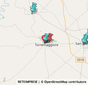 Mappa Via Guglielmo Marconi, 71017 Torremaggiore FG, Italia (4.45417)