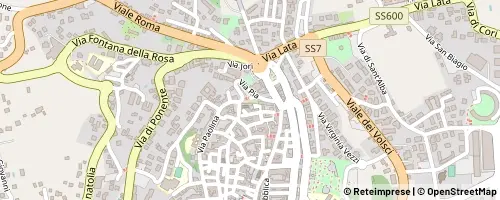 Mappa Velletri