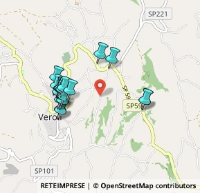 Mappa Via Colle del Bagno, 03029 Veroli FR, Italia (0.866)