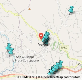 Mappa Via Passeggiata S. Giuseppe, 03029 Veroli FR, Italia (2.401)